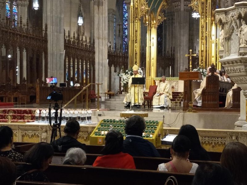 Saint Lorenzo Ruiz Mass Celebrated at St. Patrick’s Cathedral