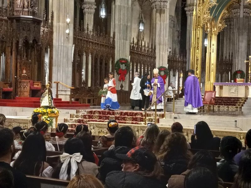 Misa Mariana en Tradición de Paraguay Celebrada en la Catedral de San Patricio
