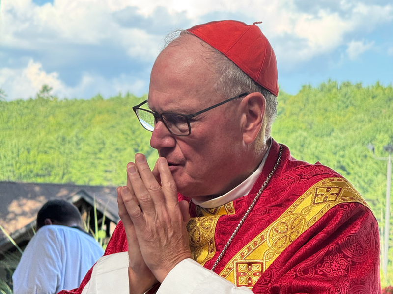 Cardinal Dolan on Restoring Gaza’s Holy Family Church