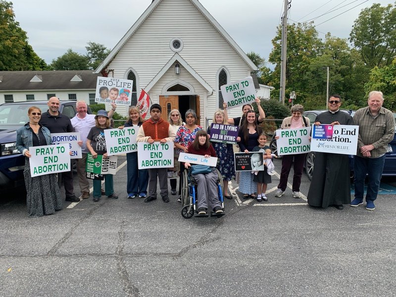 Ulster Parishes Provide Prayer and Presence on Respect Life Sunday