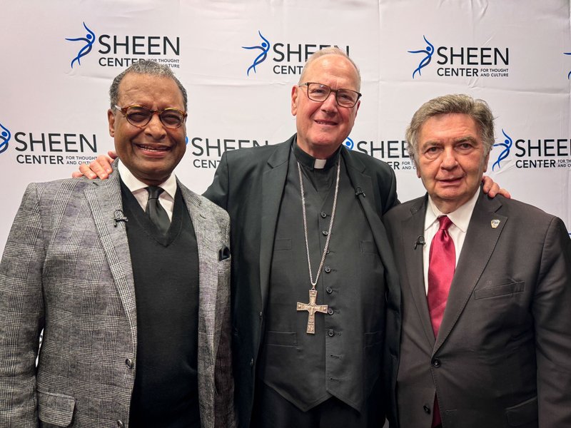 A Cardinal, a Pastor, and a Rabbi Walk into the Sheen Center...