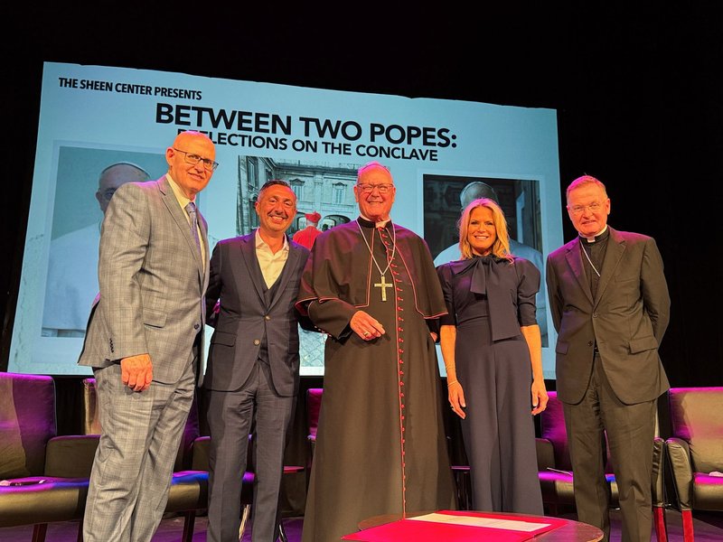 Cardinal Dolan Shares Personal Reflections on the Papal Conclave During Sheen Center Event