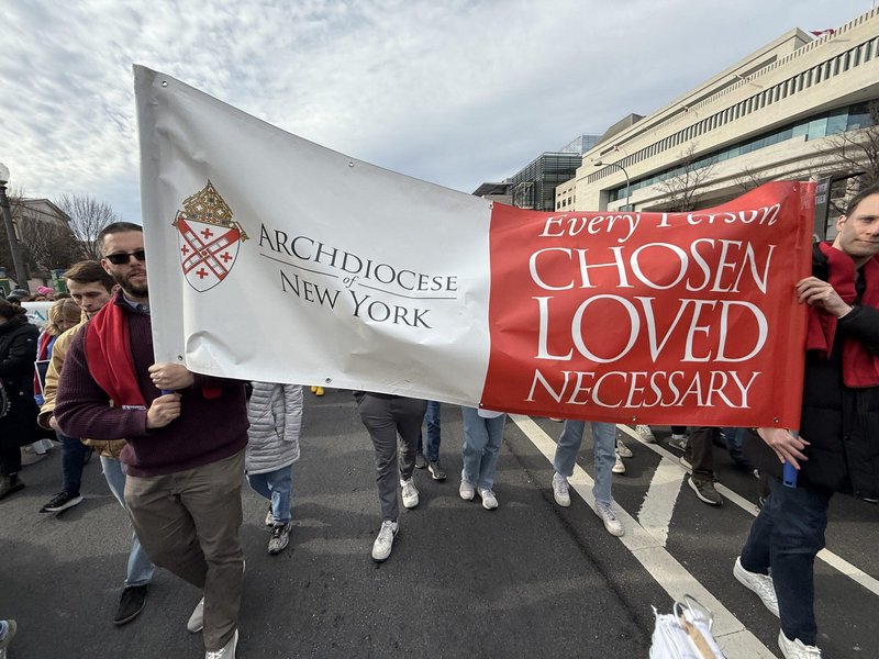 Archdiocese of New York Makes Its Mark on the March for Life