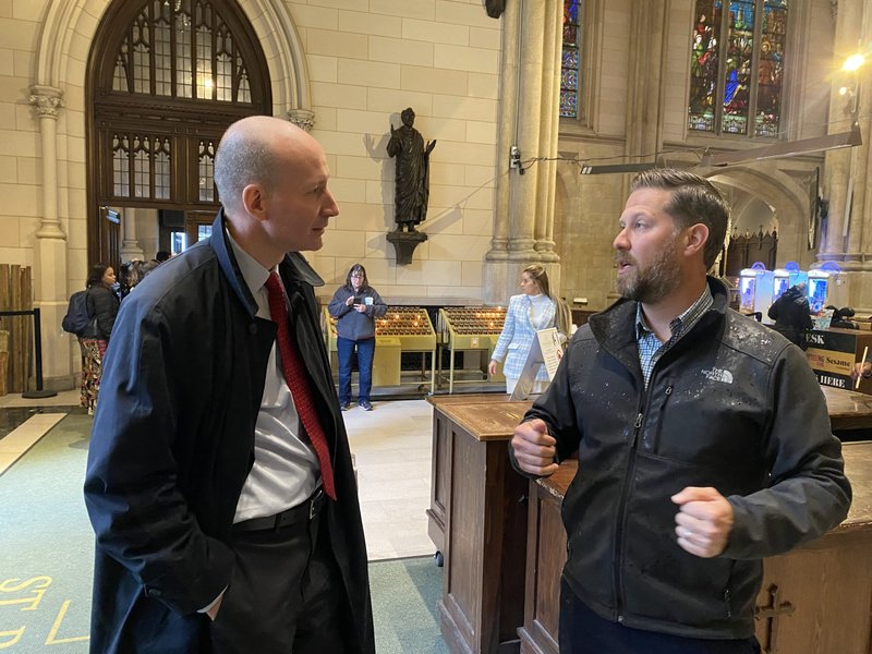 Deputy Secretary of Energy Turk Tours St. Patrick's Cathedral​