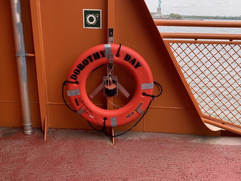 Staten Island Ferry Named for Dorothy Day Makes Maiden Voyage