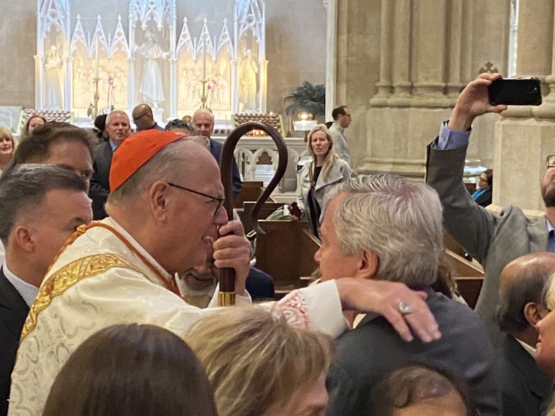 Five-Decade Couples Join Golden Jubilee Mass at St. Patrick's Cathedral​