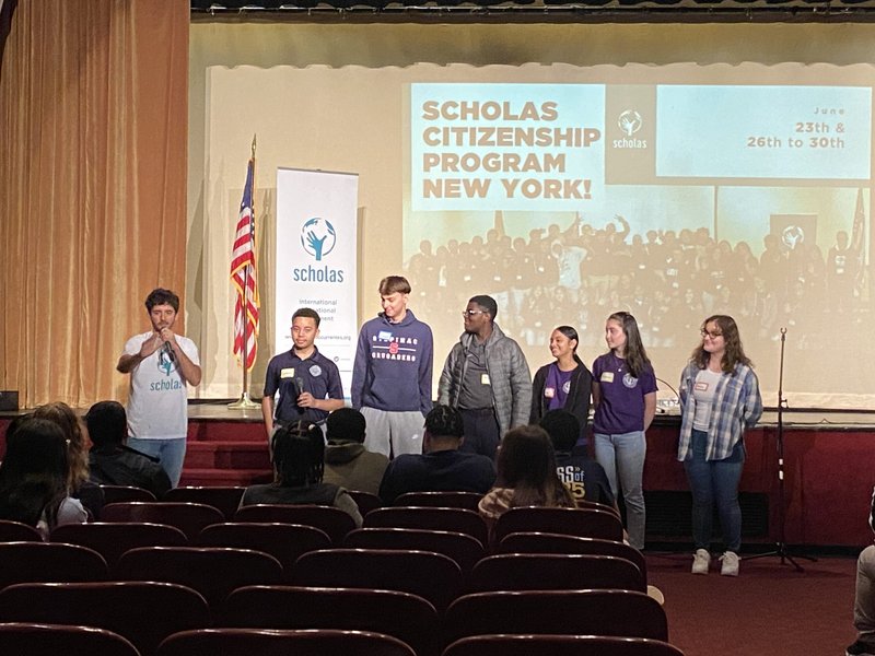 Scholas Kicks off New York Encounter at Archbishop Stepinac​