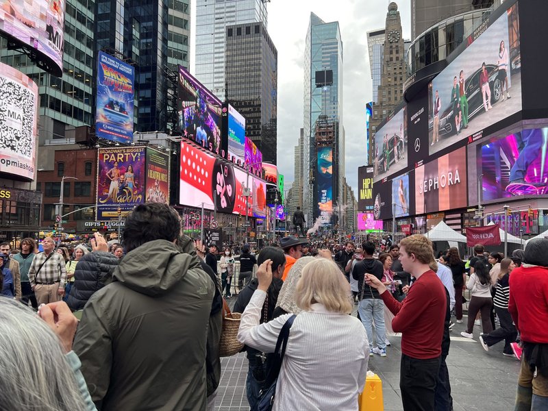 Rosary Coast to Coast Rally in Times Square