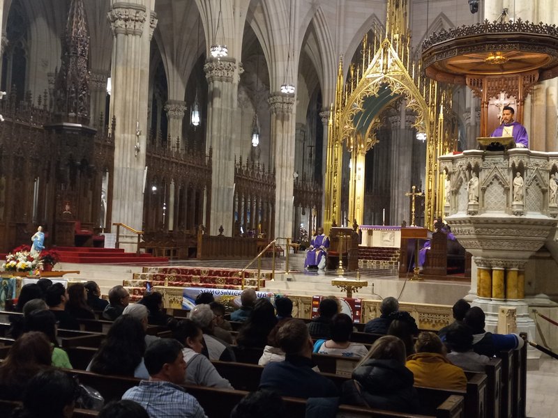 In Nicaraguan Tradition, Our Lady of Purisima Honored at St. Patrick’s Cathedral