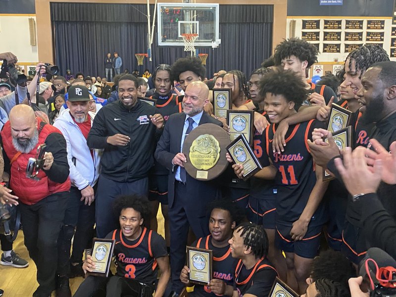 St. Ray's Stuns Stepinac, 57-51, to Win Archdiocese Boys' Basketball Championship