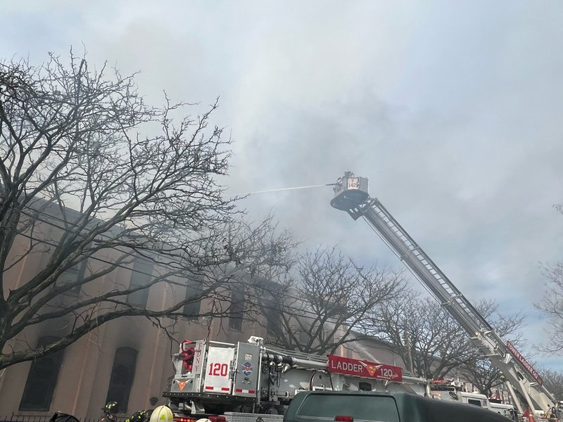 Five Injured in Brooklyn Church Mystery Blaze