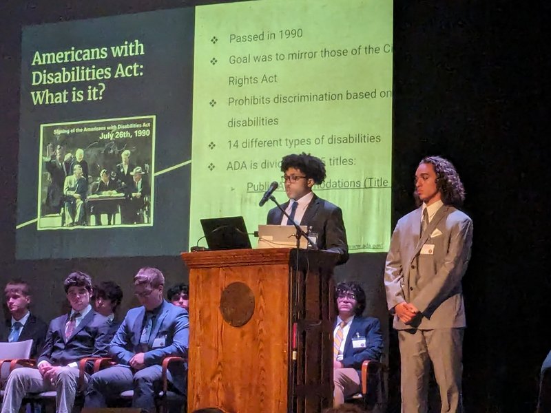 Stepinac Students Present Proposed Assistive Technology Innovation to Help Improve Quality of Life for Young Patient