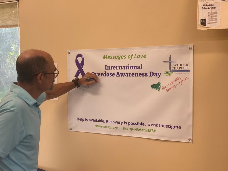 Catholic Charities of Orange, Sullivan, and Ulster to Recognize International Overdose Awareness Day