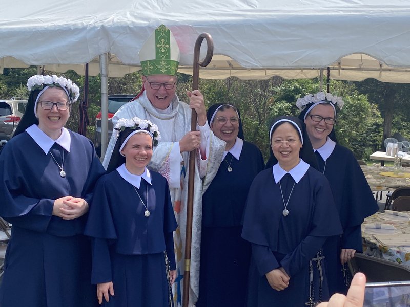 Cardinal Dolan Visits Parish Visitors of Mary Immaculate