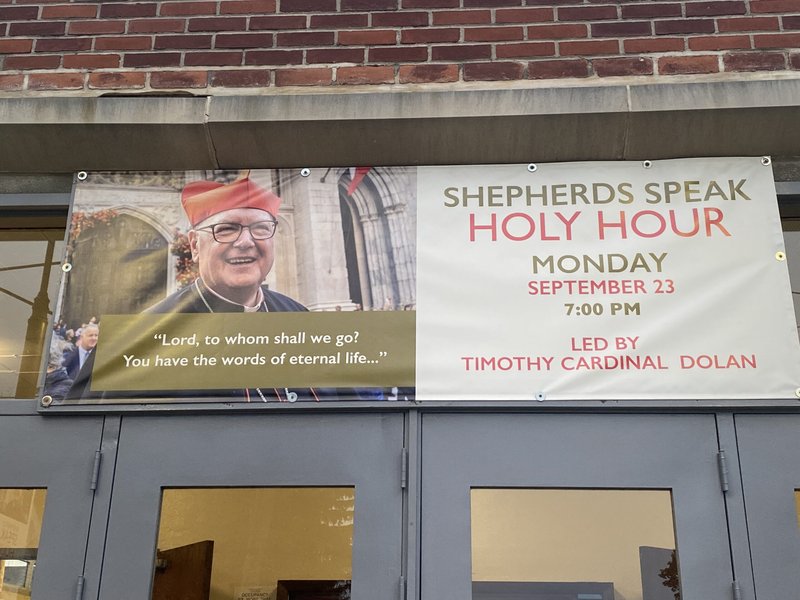Cardinal Timothy Dolan Closes Out 'Shepherd' Series at St. Lawrence O'Toole