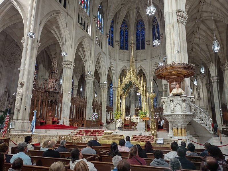 Misa de Nuestra Señora de Luján (Argentina) celebrada en la Catedral de San Patricio