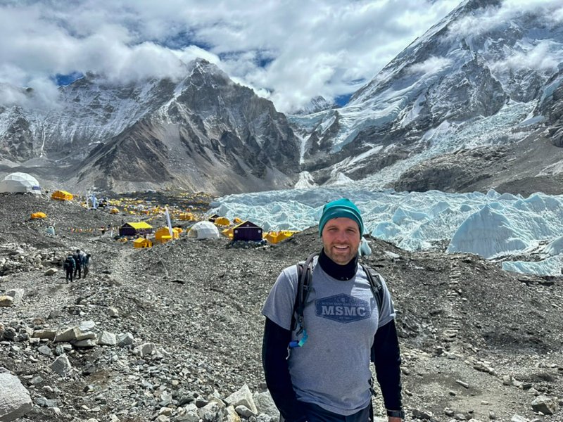 Mount Saint Mary Admissions Officer Treks to Mount Everest Base Camp