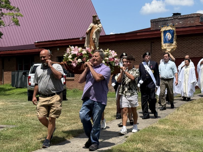 Hundreds Visit Our Lady of Mount Carmel Shrine To Celebrate Feast Day