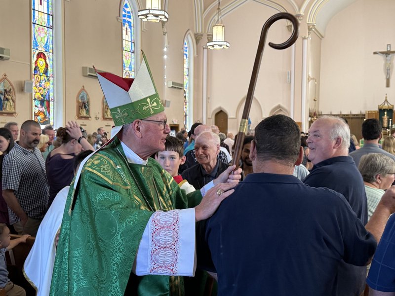 Cardinal Timothy Dolan Celebrates Mass at Port Jervis’ St. Mary’s Church