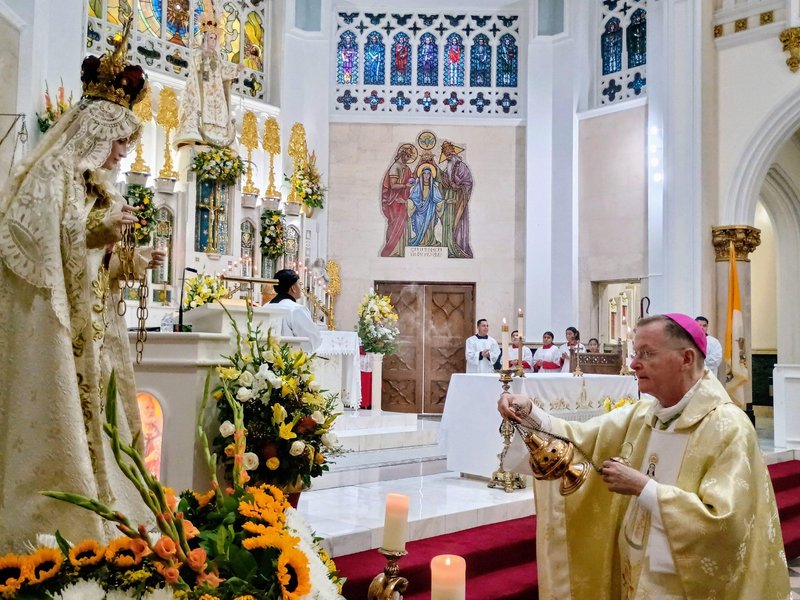 Bishop Edmund Whalen Celebrates Patroness Mass at Our Lady of Mercy in the Bronx