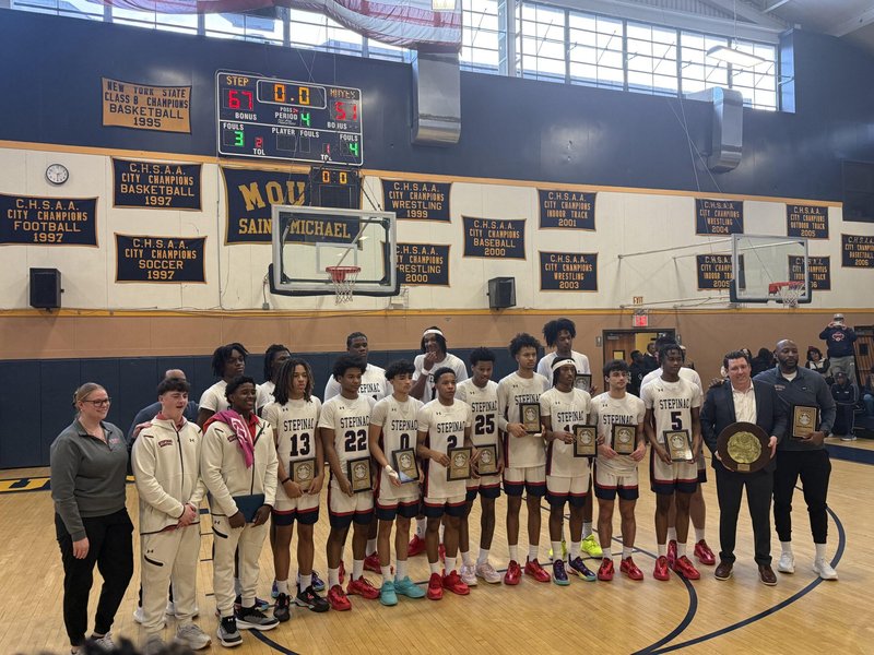 Archbishop Stepinac Wins CHSAA Archdiocesan Basketball Championship 