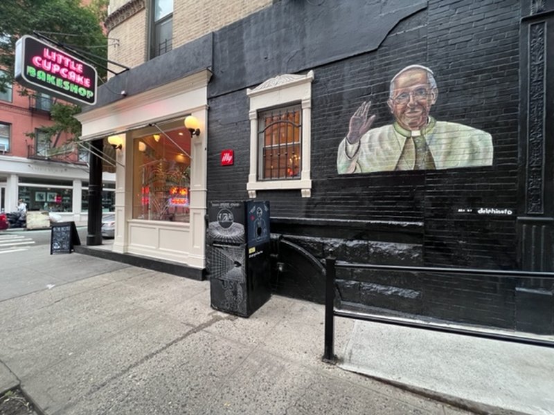 Pope Francis inspires artist in Manhattan to join fight against hunger and climate change