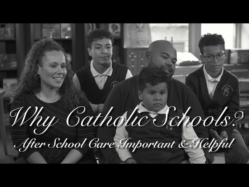 Why We Chose a Catholic Education