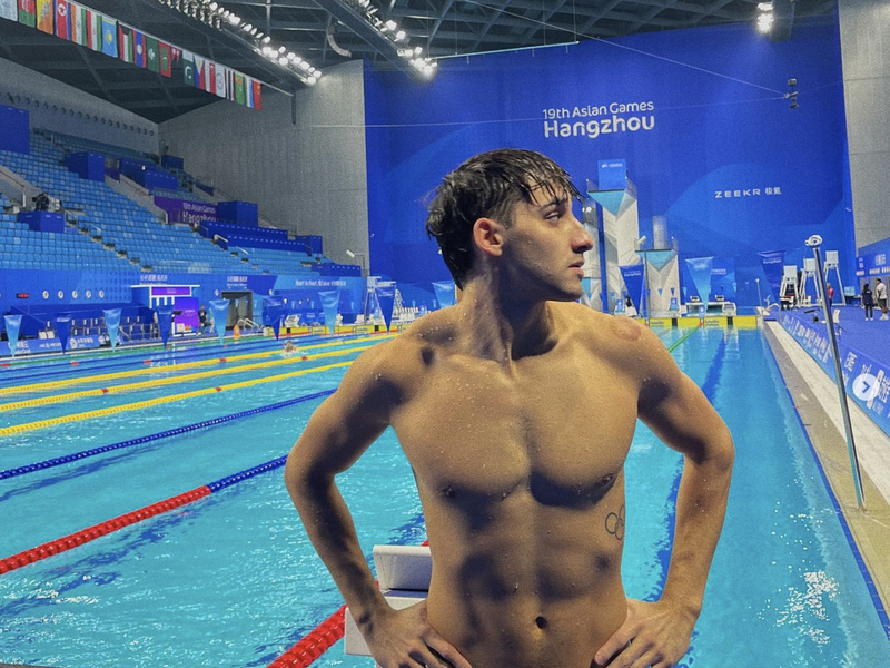Fordham Swimmer Alexander Shah Competes at Paris Olympics