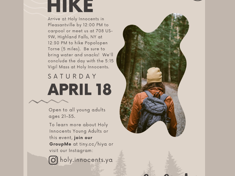 Holy Innocents Young Adults - Hike