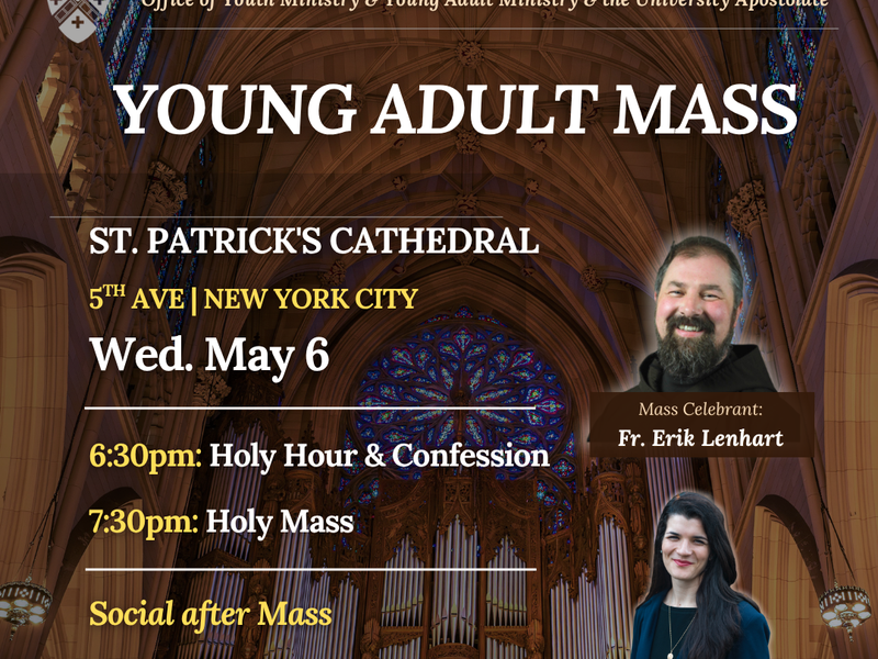 Young Adult Mass & Social﻿