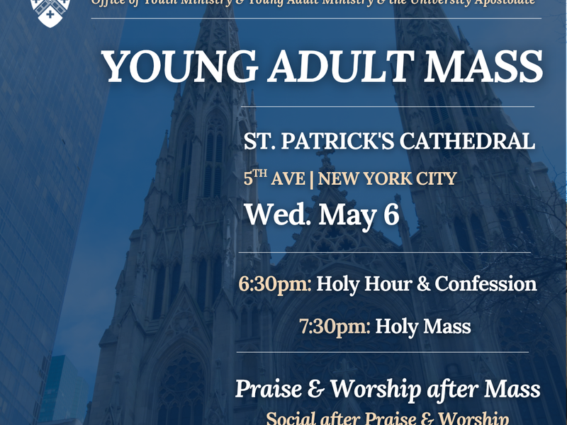 Young Adult Mass & Social﻿