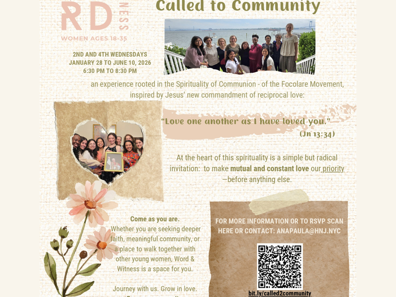 Manhattan Young Women's Called to Community