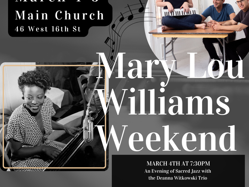 Manhattan's Church of St. Francis Xavier to Host Mary Lou Williams Weekend