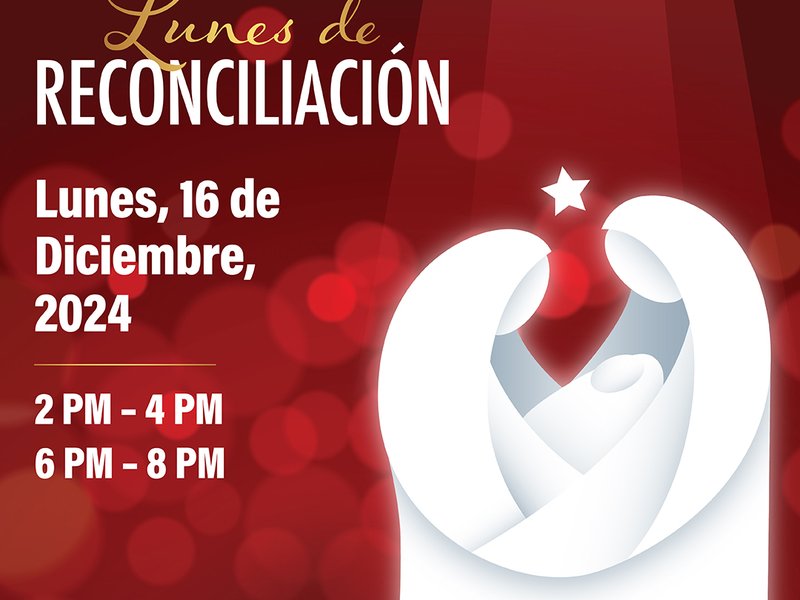 Prepare su corazón para la navidad el lunes de reconciliación