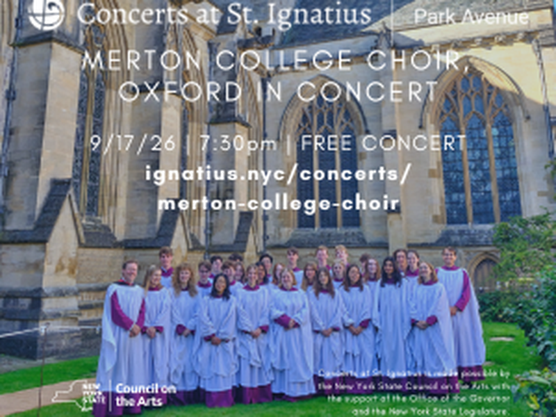 Choir of Merton College, Oxford in Concert