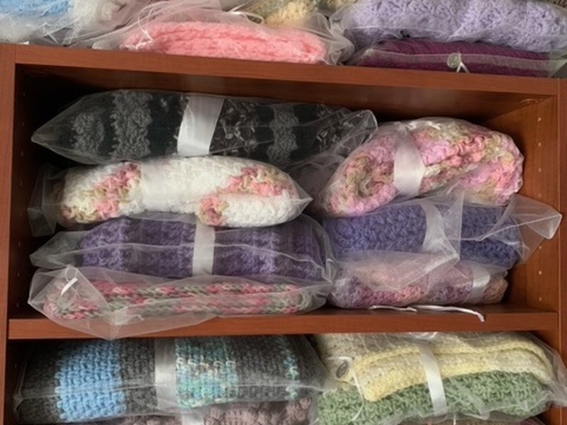 Staten Island Parish Group Offers Prayers with Crocheted Shawls