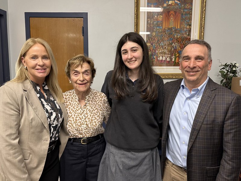Maria Regina High School Senior Irene Papakanakis Becomes First Female Recipient of The Donald R. Broderick Memorial Scholarship