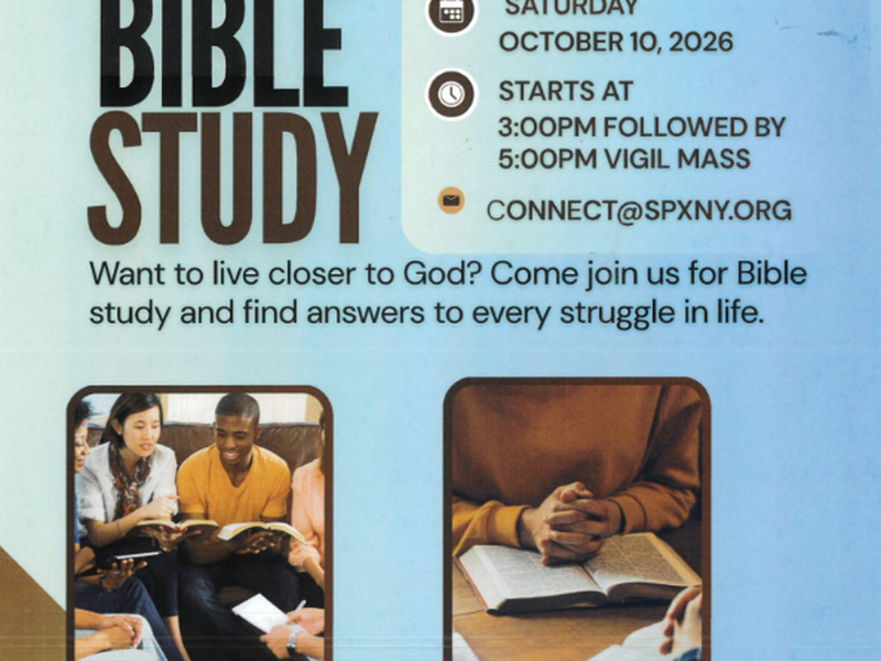 SPX connect Young Adult Bible Study
