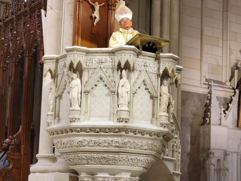Misa Mariana Hondureña Celebrada en la Catedral de San Patricio​