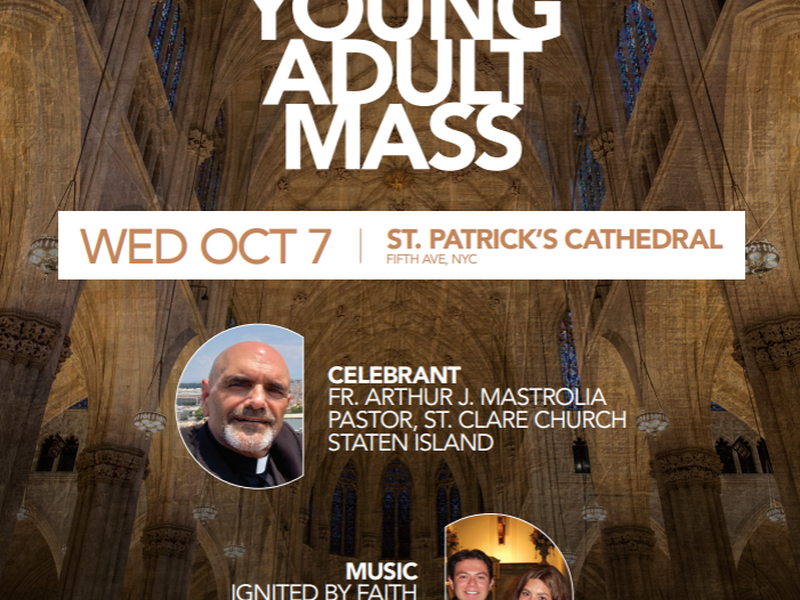 Young Adult Mass | Holy Hour and Social