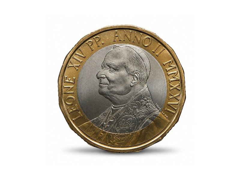 Vatican City Mints New Coins Featuring Face of Pope Leo XIV