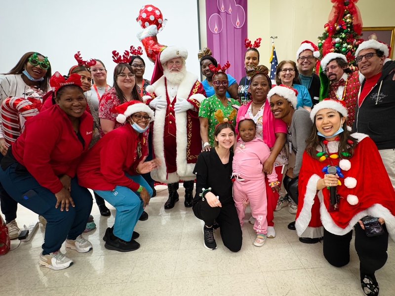 Toys for Tots Brings Christmas Cheer to Children at ArchCare at Mother Cabrini Hospital