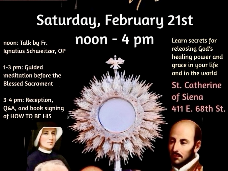 Midday Retreat with the Mystics: The Eucharistic Saints
