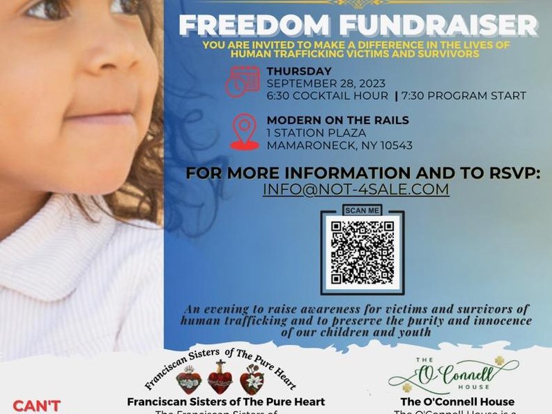 Fundraiser Planned for Sept. 28 to Help Fight Human Trafficking