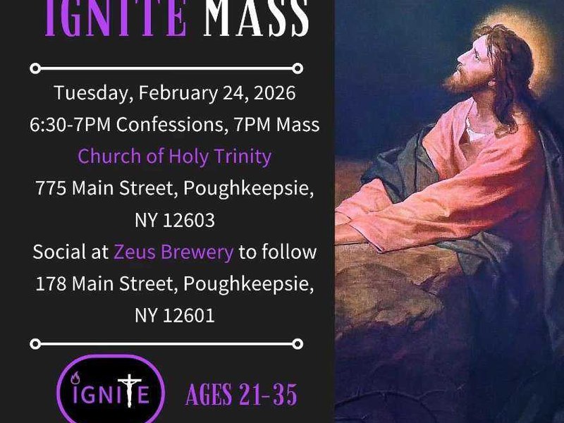 Monthly Ignite Young Adult Mass