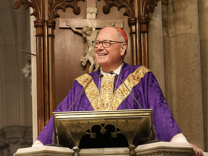 Cardinal Dolan: 'Happy New Year, Losers!'