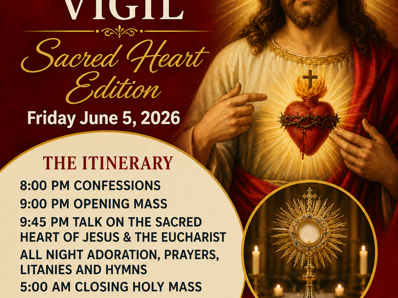 First Friday All Night Vigil