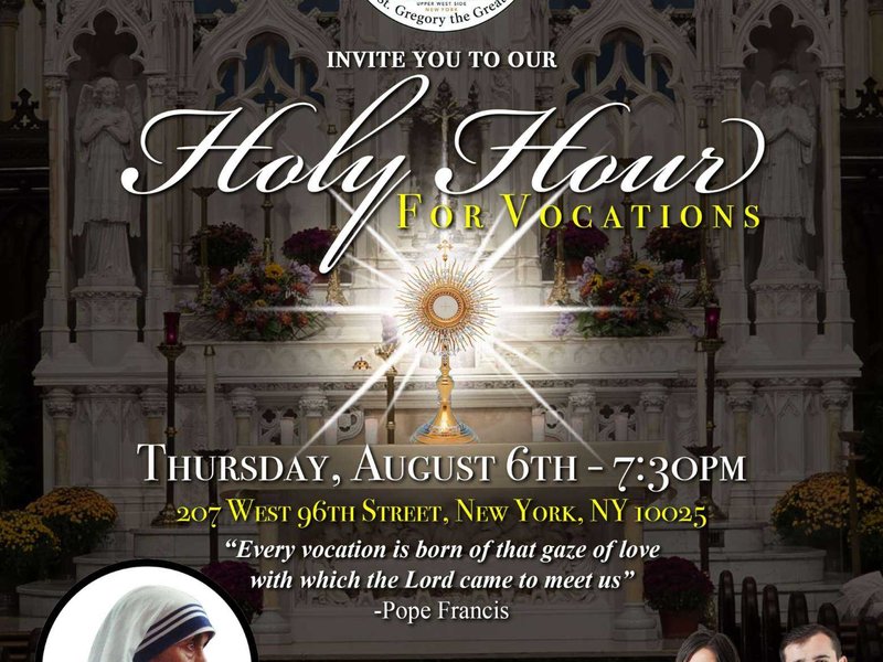 Holy Hour for Vocations