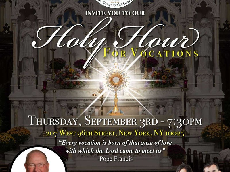 Holy Hour for Vocations with Cardinal Dolan