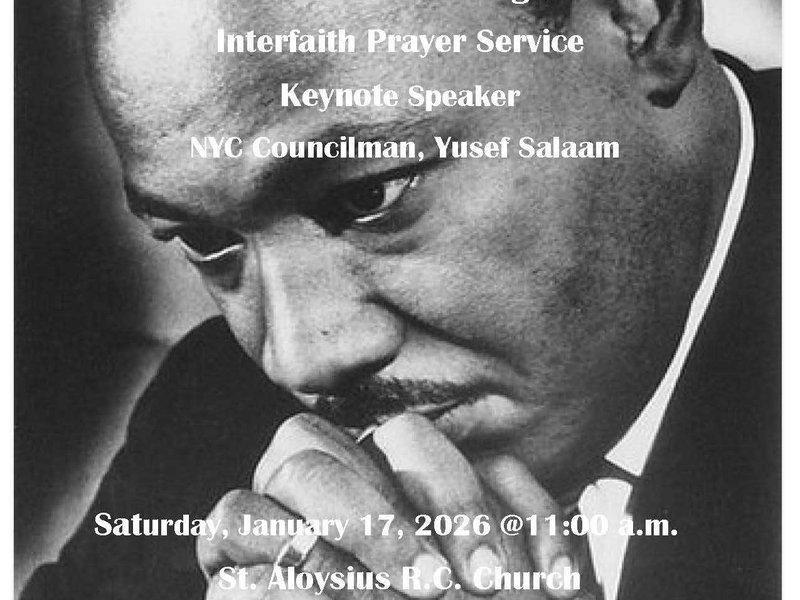 Dr. Martin Luther King, Jr.: Interfaith Prayer Service
